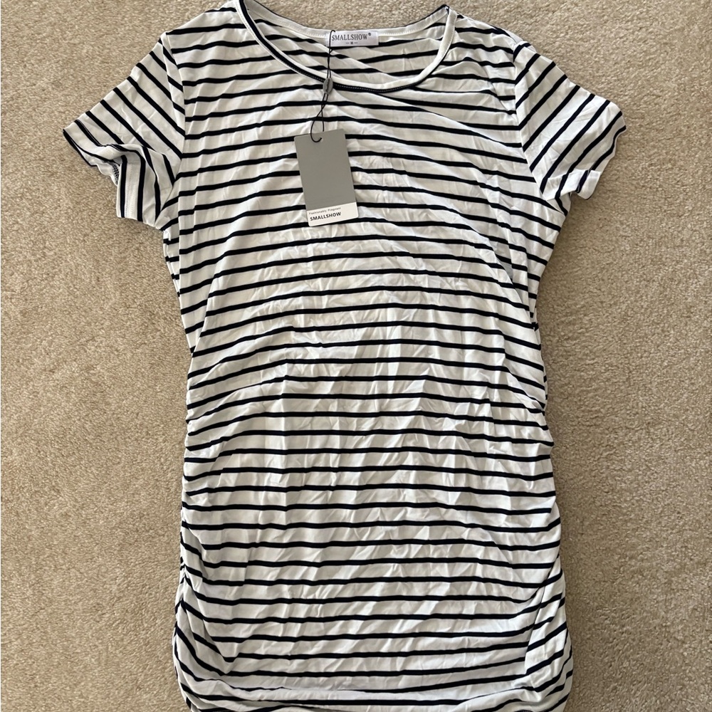 NWT Smallshow maternity striped top